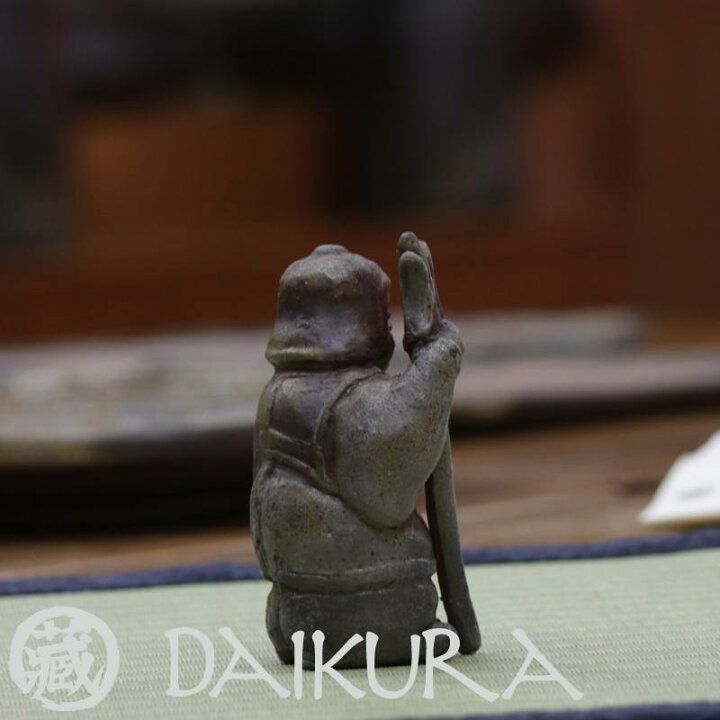 楽天市場】備前焼 七福神 毘沙門天 趣工房 【楽ギフ_のし】 : 備前焼の 