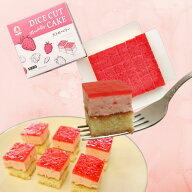 ＼アフターSALE 50％OFF／【冷凍】7959 カット済ケーキ ストロベリー 380g（36カット） 神栄【3980円以上…