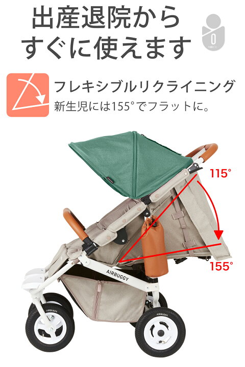 楽天市場】ポイント10倍！エアバギー ベビーカー ココ プレミア フロム 