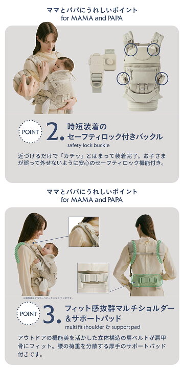 楽天市場】【メッシュの新モデル】エアバギー 抱っこ紐 新生児 