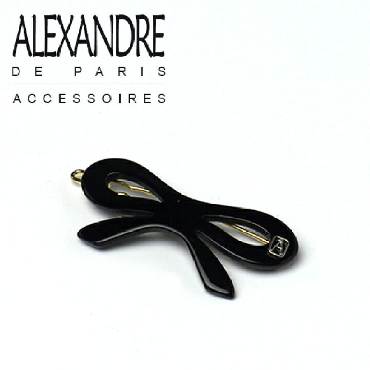 楽天市場】アレクサンドルドゥパリ リボン ヘアピン ヘアアクセサリー  