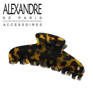 アレクサンドルドゥパリ ヘアクリップ Lサイズ ACCL-7706-W ヘアアクセサリー 髪留め ALEXANDRE DE PARIS…