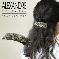 アレクサンドルドゥパリ バレッタ ALEXANDRE DE PARIS オニキス AA8-550-O ヘアアクセサリー ギフト可