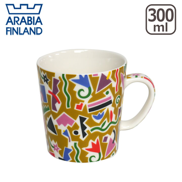 楽天市場】アラビア（Arabia） フィンランド100 記念マグ 300ml BEBOP 