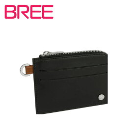 ブリー BREE レザー コインケース 二つ折り財布 小銭入れ付き（カード7枚収納）BLACK（ブラック）LUC 105 458900105