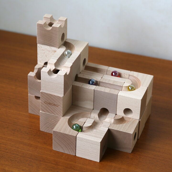 楽天市場】【ポイント5倍 11/25】積み木 知育玩具 キュボロ CUBORO 
