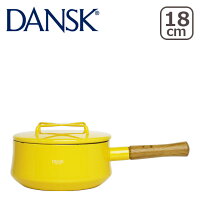 DANSKダンスク片手鍋18cmホーロー鍋コベンスタイル2イエロー851832北欧