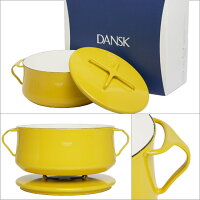 DANSKダンスク両手鍋23cmコべンスタイル2イエロー851833ホーロー鍋北欧食器