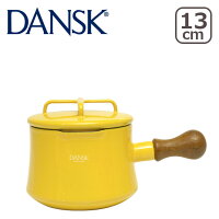 DANSKダンスクソースパンフタ付きホーロー鍋コベンスタイル2イエロー856330北欧ブランドミルクパン