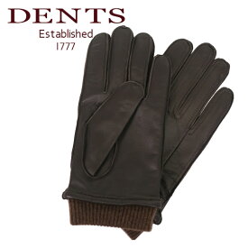 dents デンツ 手袋 メンズ レザー グローブ 革 防寒 5-9018 BROWN ギフト・のし可