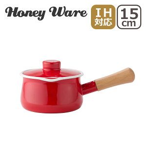 �y�N�[�|��4�킠��z�x�m�z�[���[ �n�j�[�E�F�A �\���b�h 15cm�~���N�p�� �t�^�t�� �Ў�� IH�Ή� ���΁i�K�X�΁j�Ή� Solid Honey Ware FUJIHORO �M�t�g�E�̂���