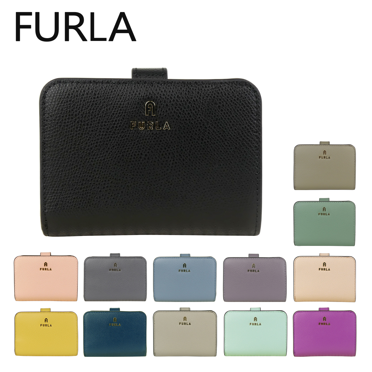 楽天市場】フルラ Furla 二つ折り財布 小銭入れ付 カメリア S