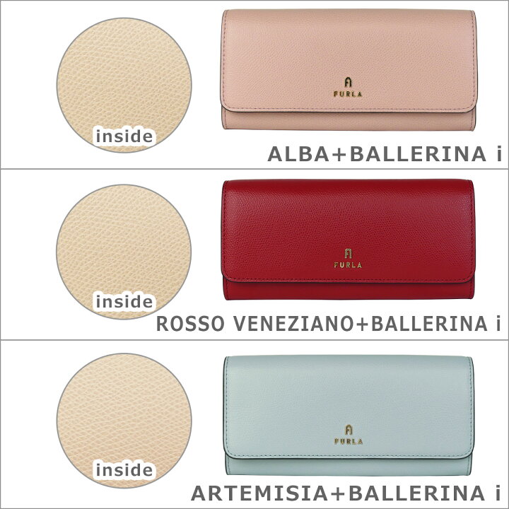 楽天市場】フルラ Furla 長財布 小銭入れ付 カメリア コンチネンタル  