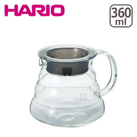 【ポイント5倍 4/25】HARIO（ハリオ）V60 レンジサーバー360 クリア（3杯用） XGS-36TB 北海道・沖縄は別途990円加算