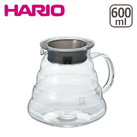 【ポイント5倍 4/25】HARIO（ハリオ）V60 レンジサーバー600 クリア（2-5杯用） XGS-60TB