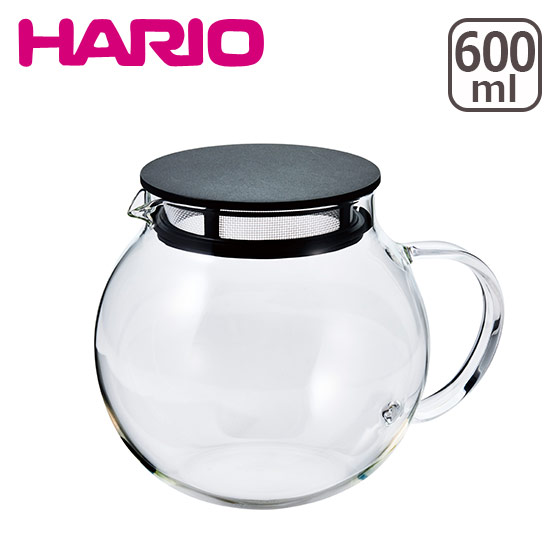 hario ハリオ 安値 おしゃれ 茶葉がジャンピングするティーポット HARIO 600ml JPL-60-B ジャンピングリーフポット