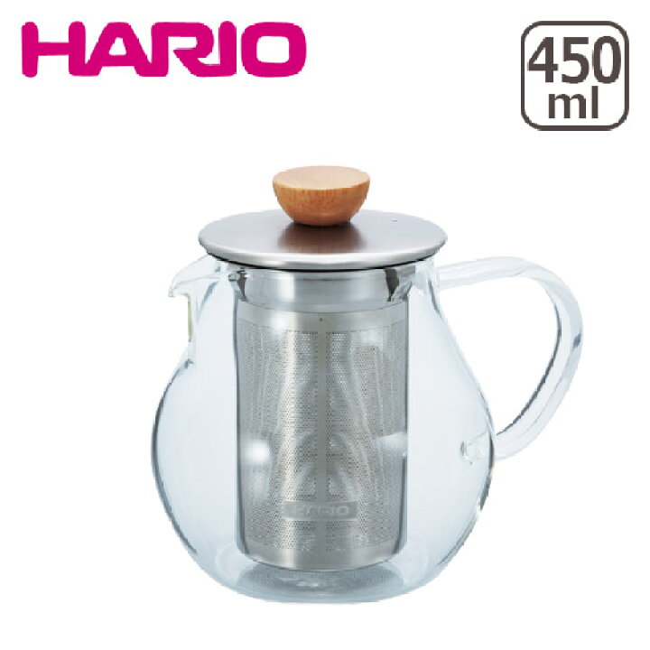 楽天市場】【クーポン4種あり】HARIO（ハリオ）ティーピッチャー 450ml  