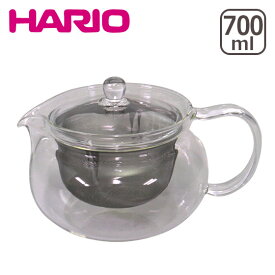 【クーポン4種あり】HARIO（ハリオ）ガラス製急須 茶々急須 丸 700ml CHJMN-70T ティーポット