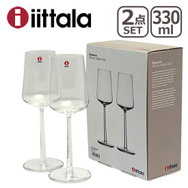 iittala イッタラ Essence（エッセンス）ホワイトワイン 330ml クリア 2個セット ギフト・のし可