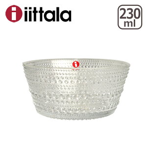 【ポイント3倍 4/15】イッタラ カステヘルミ iittala (KASTEHELMI) ボウル 230ml クリアー ita7505-p ガラス ボウル イッタラ/ittala 北欧 フィンランド 食器