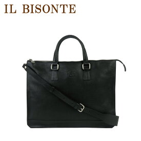 イルビゾンテ 2WAYブリーフケース 161 BLACK IL BISONTE BBC056 BK161 通勤 2WAYバッグ A4