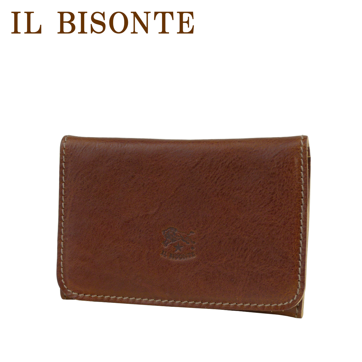 楽天市場】イルビゾンテ IL BISONTE カードケース 名刺入れ SCC004