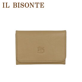 イルビゾンテ カードケース CARD CASE IL BISONTE 名刺入れ パスケース SCC121 レザー メンズ レディース ユニセックス