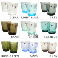 イッタラ(iittala)Kartio(カルティオ)グラス2個セット♪210ml選べるカラータンブラー(Glass)