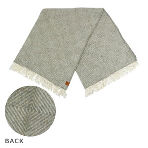 �y�N�[�|��4�킠��zKLIPPAN �N���b�p�� �E�[���u�����P�b�g 130x200 GOOSEYE GREY �V���O�� �ѕz �Q�� �C���e���A �k�� 25% RECYCLED WOOL & 75% ECO LAMBSWOOL BRUSHED �M�t�g��