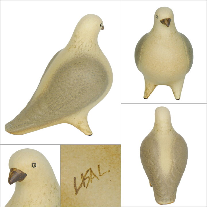 楽天市場】【4時間クーポン】リサラーソン 置物 ピジョン ハト 鳩 動物 