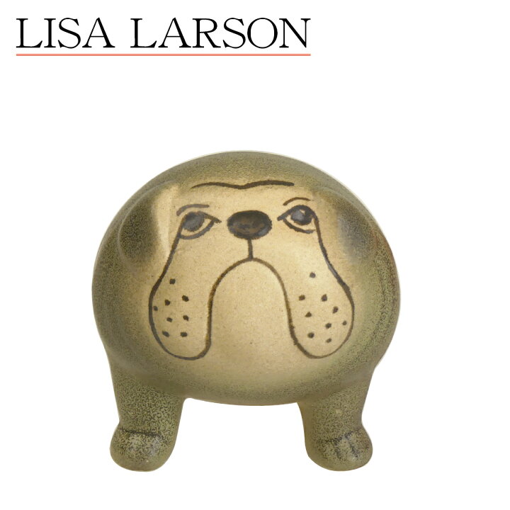 楽天市場 リサラーソン 置物 リサ ラーソン ケンネル ブルドッグ 中 グレー 動物 Lisalarson Lisa Larson Kennel Bulldog 犬 北欧インテリア 陶器 Daily 3