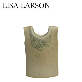 【クーポン4種あり】リサラーソン 花瓶 ベスト ワードローブ リサ・ラーソン 1560200 LisaLarson（Lisa Larson）Clothes /Wardrobe Vest 花器・フラワーベース・陶器置物・北欧・オブジェ