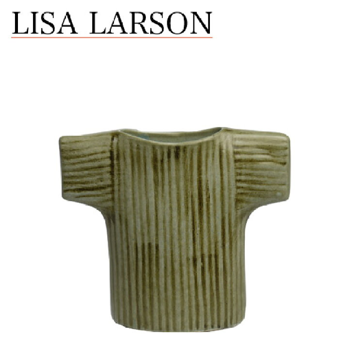 楽天市場 リサラーソン 花瓶 リサ ラーソン セーター ワードローブ Lisa Larson Clothes Wardrobe Sweater 花器 フラワーベース 陶器置物 北欧 オブジェ Daily 3