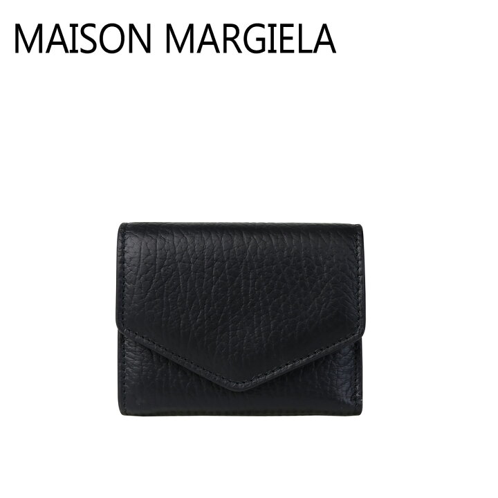 楽天市場】メゾンマルジェラ Maison Margiela 三つ折り財布 ブラック 