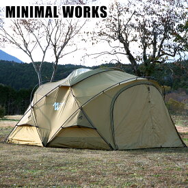 MINIMAL WORKS ミニマルワークス SHELTER G テント シェルターG MGSHSH02SG171GO0 グループ型 キャンプ アウトドア