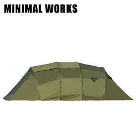MINIMAL WORKS ミニマルワークス ALBERGUE テント シェルター アルベルゲ MGTETE01AB400GO0 トンネル型 キャンプ アウトドア