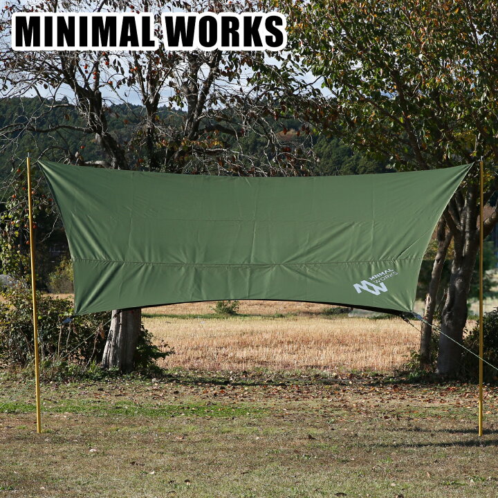 楽天市場】MINIMAL WORKS ミニマルワークス BLUEHOLE HEXA TARP ブルー 