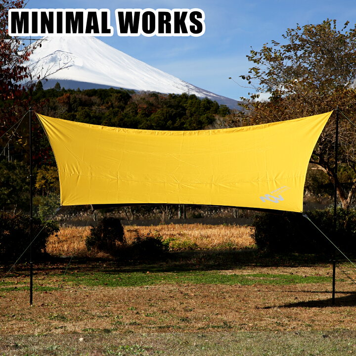 楽天市場】MINIMAL WORKS ミニマルワークス BLUEHOLE HEXA TARP ブルー 