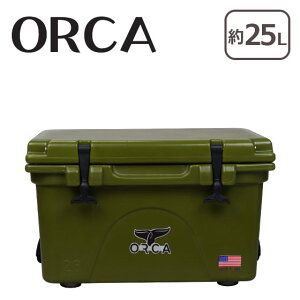 �I���J �N�[���[�{�b�N�X ��^ Orca ��25L �T�C�Y �L�����v ������� �n�[�h�N�[���[ 26 Orca Coolers 26QT �������� �A�E�g�h�A �l�C �ŋ� �ۗ� �A�����J �N�[���[BOX