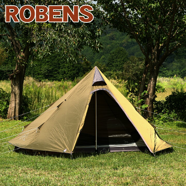 楽天市場】ローベンス Green Cone 4（グリーンコーン）4人用テント  