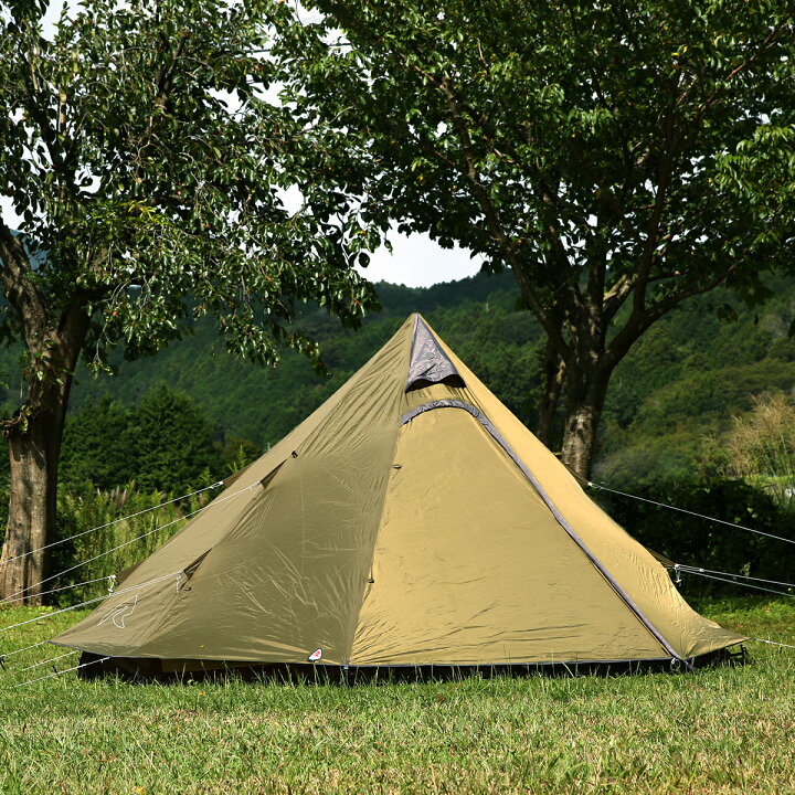 楽天市場】ローベンス Green Cone 4（グリーンコーン）4人用テント  