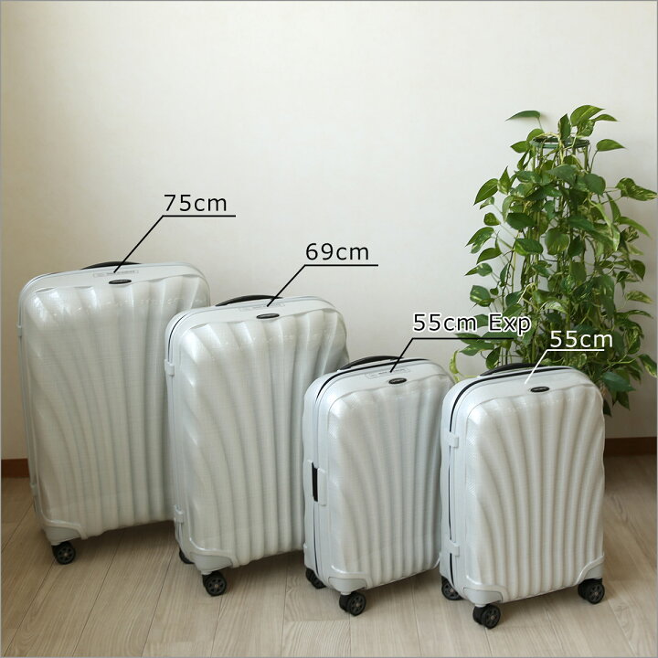 楽天市場】サムソナイト Samsonite C-Lite Spinner 55 EXP シーライト 