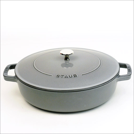 ストウブ 鍋 STAUB ブレイザー ソテーパン 24cm ホーロー SAUTE PAN 調理器具 ギフト・のし可 | daily-3