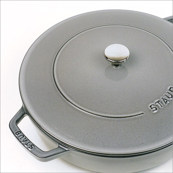 ストウブ 鍋 STAUB ブレイザーソテーパン 28cm ホーロー 調理器具 SAUTE PAN ギフト・のし可 | daily-3