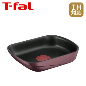 ティファール インジニオ・ネオ IHマロンブラウン・アンリミテッド エッグロースター L86018 フライパン 卵焼き器 T-fal IH対応 ガス ガス火 直火 兼用 単品：フタと取っ手は付属しません
