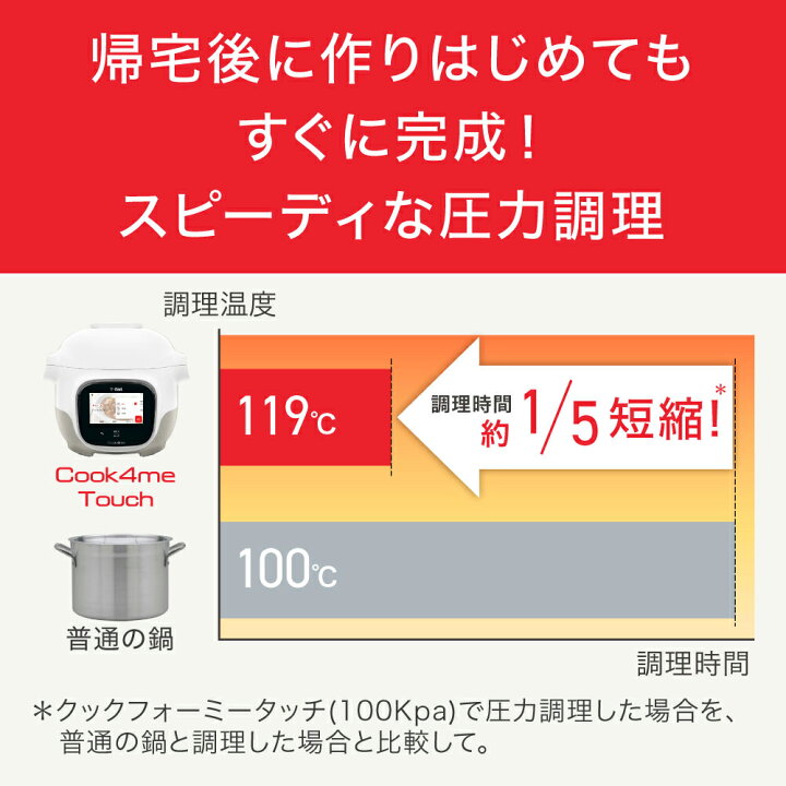 楽天市場】【4時間クーポン7/4】内なべ付き！ティファール クック 