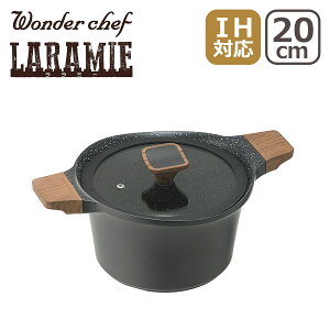 �y�N�[�|��4�킠��z�����_�[�V�F�t �����~�[ �����20cm YLDN20 �K���X�W�t �A���~������ LARAMIE Wonder chef IH�Ή� �K�X �K�X�� ���� ���p �M�t�g�E�̂���