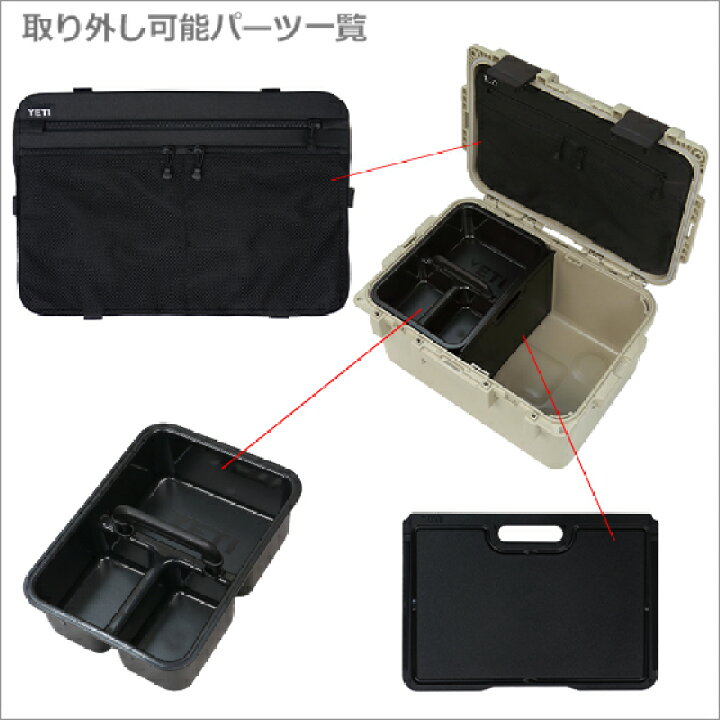 イエティロードアウトゴーボックスYETI GOBOX30｜キャリーワゴン