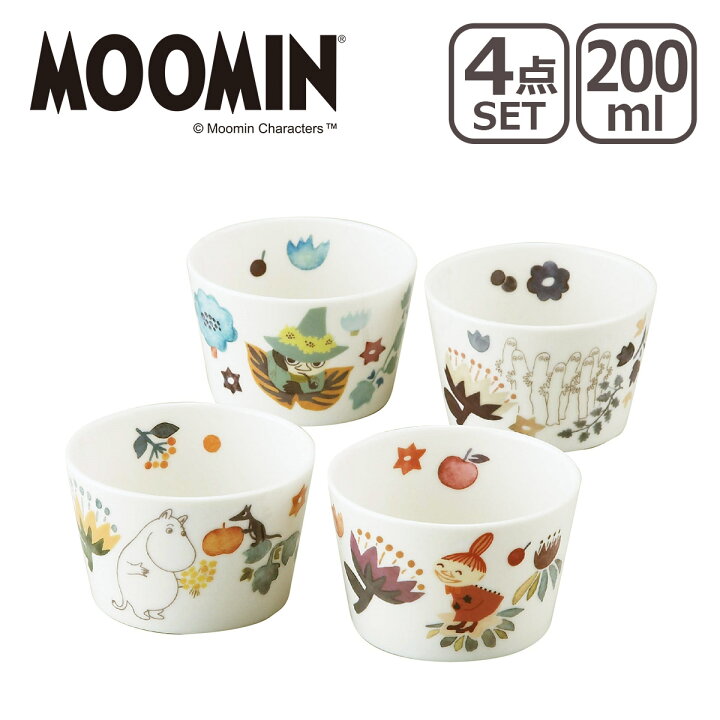 楽天市場】MOOMIN（ムーミン）2100 ハーバリウム プチボウルセット 