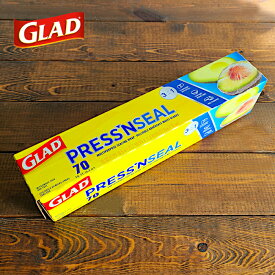 【マジックラップ】グラッド プレス＆シール 30cm×21.6m ラップ 保存ラップ（Press'n Seal・USA・アメリカ製・密封ラップ・食品ラップ・プレスンシール・プレスアンドシール）GLAD